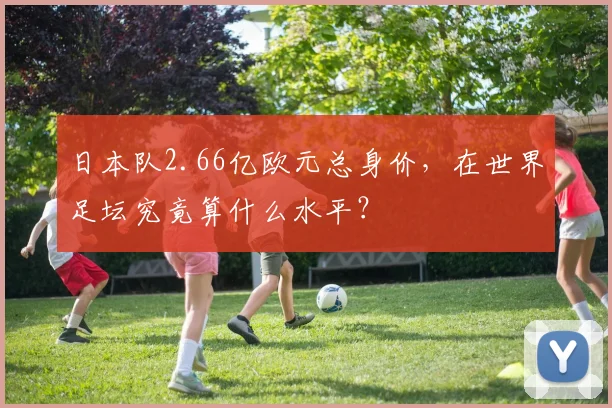 日本队2.66亿欧元总身价，在世界足坛究竟算什么水平？